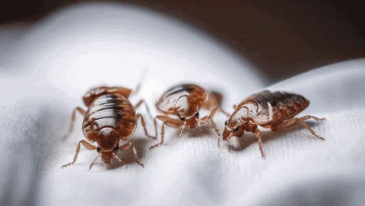 Insectes nuisibles, puces de lit, contrôle antiparasitaire, extermination efficace, service professionnel à Montréal.