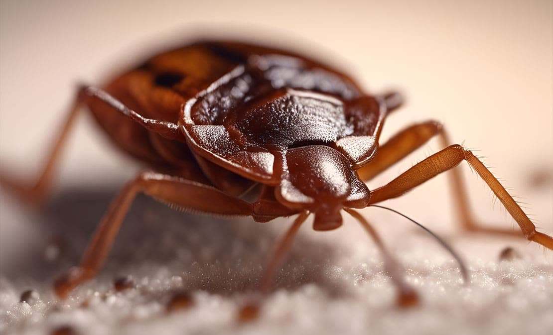 Exterminateur de punaises de lit, inspection et traitement professionnel pour éradiquer ces parasites efficace, contactez SOS Extermination pour une maison sans punaises.